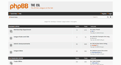 Desktop Screenshot of championsimleague.com